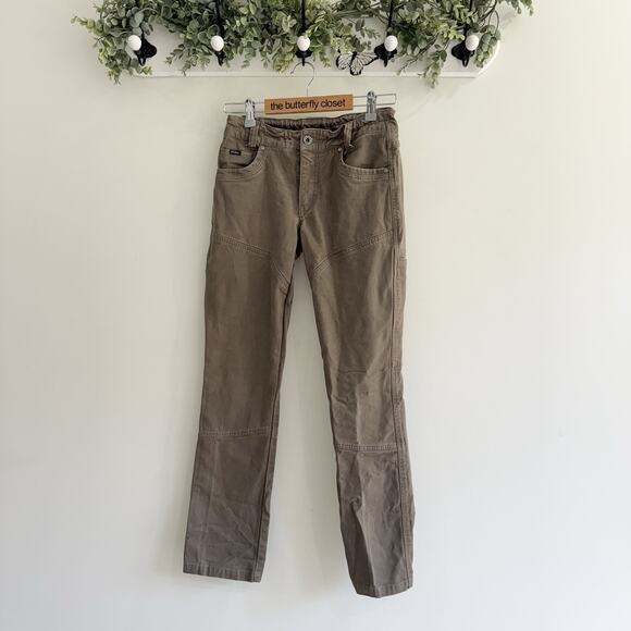 Kuhl Pants - Women’s Kuhl Brown Ripstop Pants Outdoor Hiking Size 2 CC4573